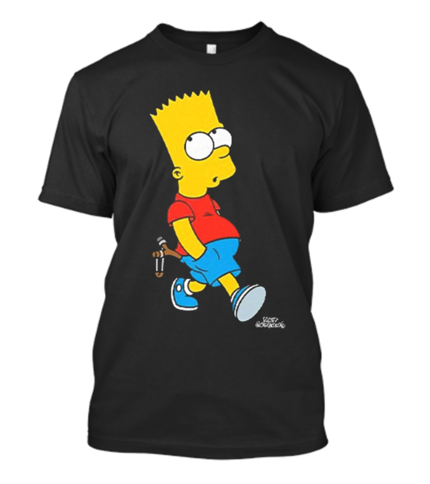 20th Century Television The Simpsons Bart Simpson Slingshot Walk T-Shirt