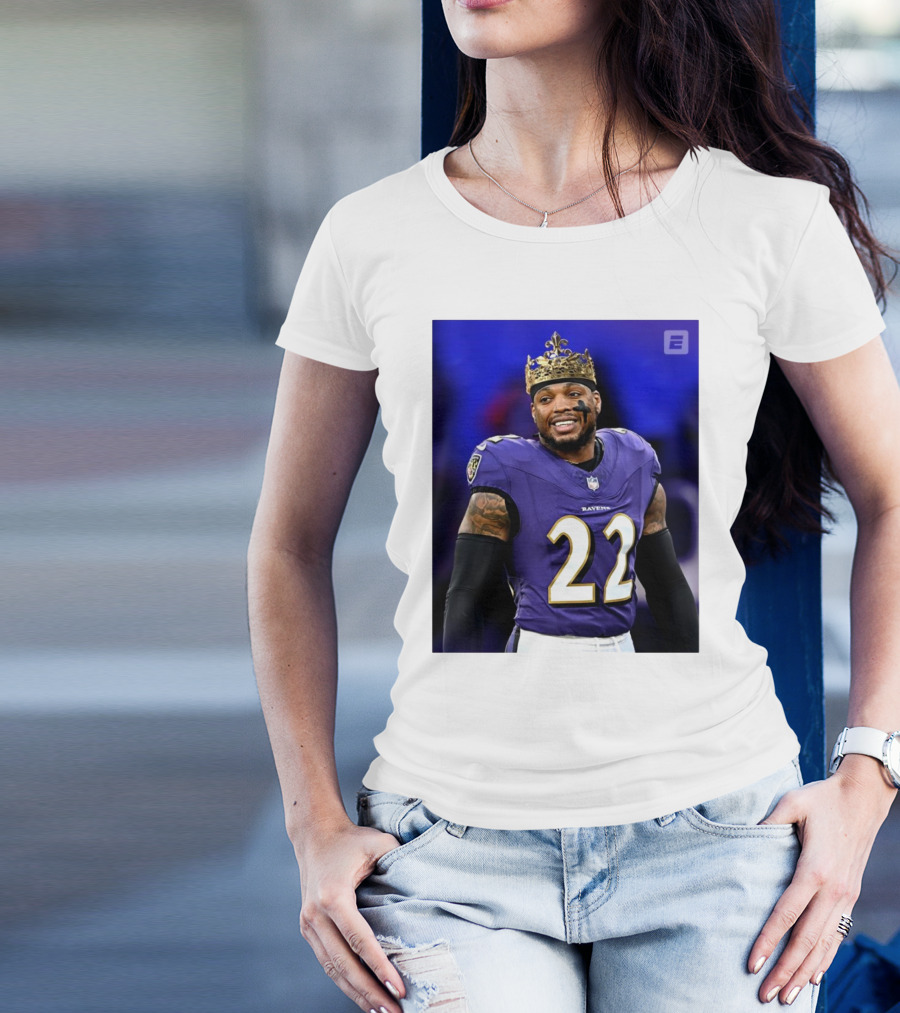 Baltimore Ravens Derrick Henry ESPN 26 Car 186 YDs 2TD Against Pittsburgh Steelers T-Shirt