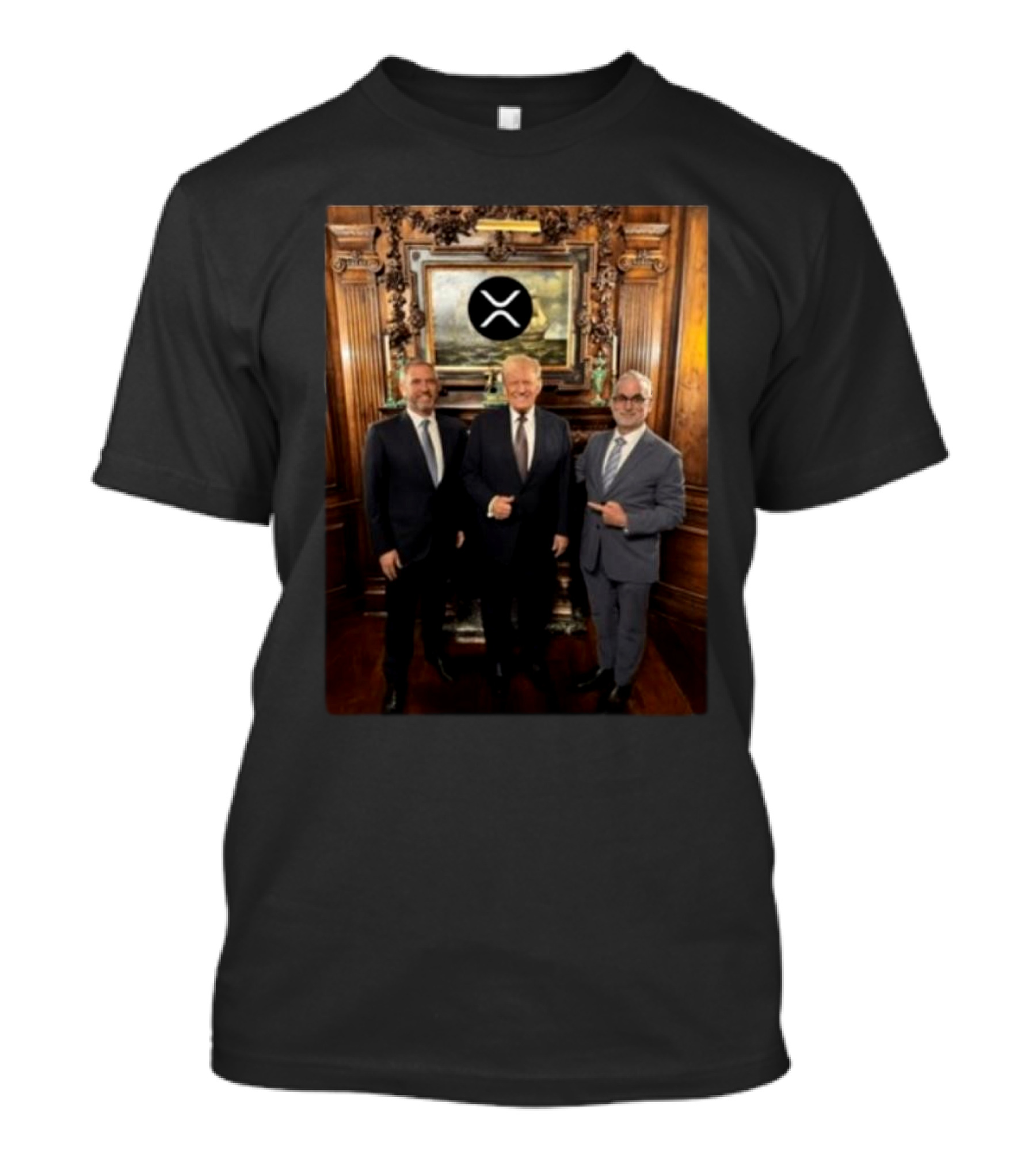 XRP Ripple Brad Garlinghouse Meetings Trump Presidential Reception T-Shirt