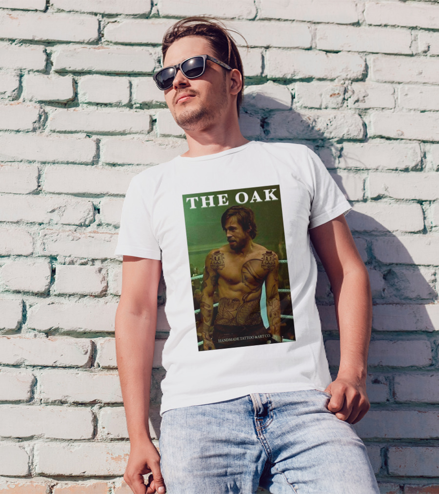 The Oak Handmade Tattoo And Art CO Boxer Dave Koenig T-Shirt