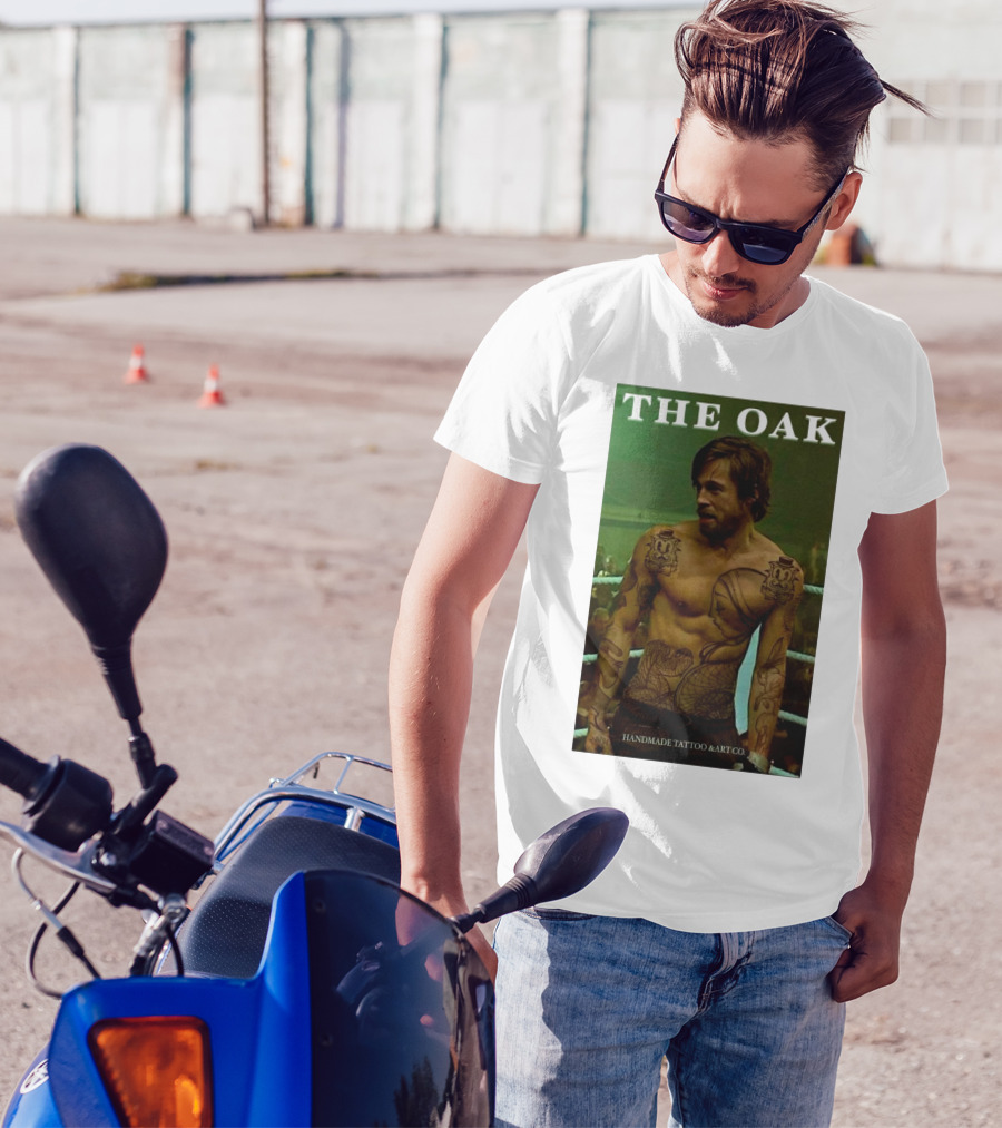The Oak Handmade Tattoo And Art CO Boxer Dave Koenig T-Shirt