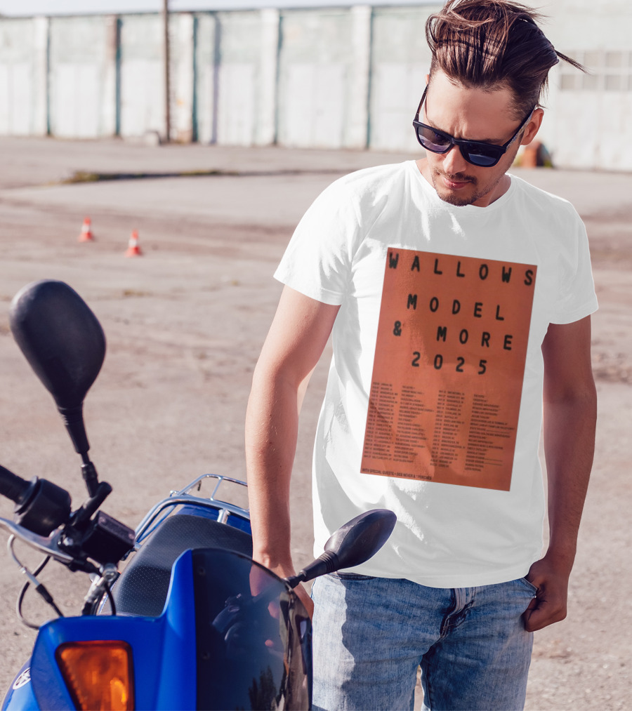Wallows Model And More 2025 Tour With Special Guests Deb Never And Porches T-Shirt