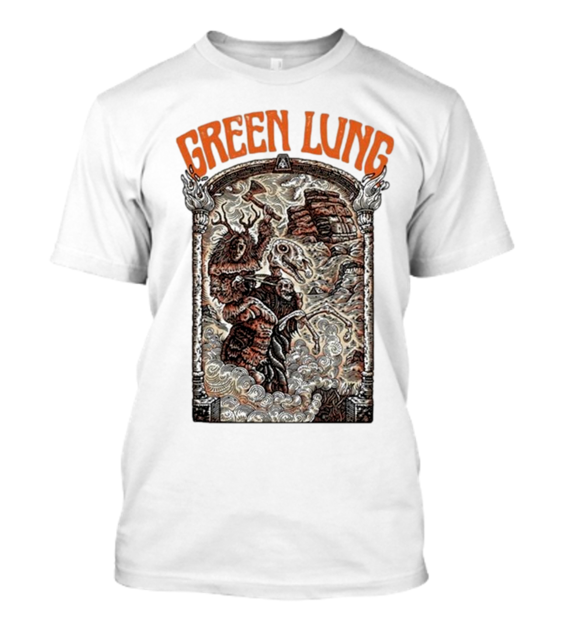 Green Lung Heathen Neverland Tour 2025 T-Shirt
