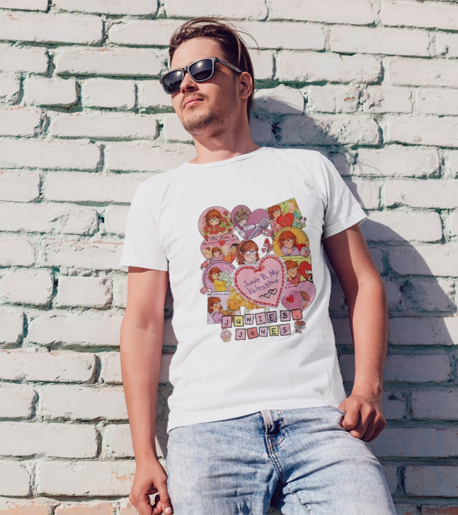 Junie B Jones My Valentine Love Hearts And Adventures T-Shirt