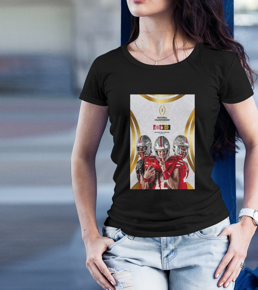 Ohio State Football National Championship January 20 2025 Atlanta Georgia T-Shirt