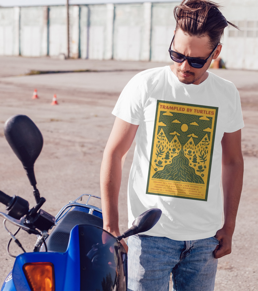 Trampled By Turtles 2025 Tour The Tabernacle Atlanta GA January 24 T-Shirt