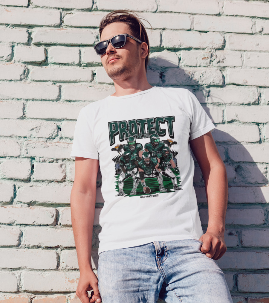 Protect The 215 Philly Sports Shirts NFL Philadelphia Eagles Vs Green Bay Packers T-Shirt