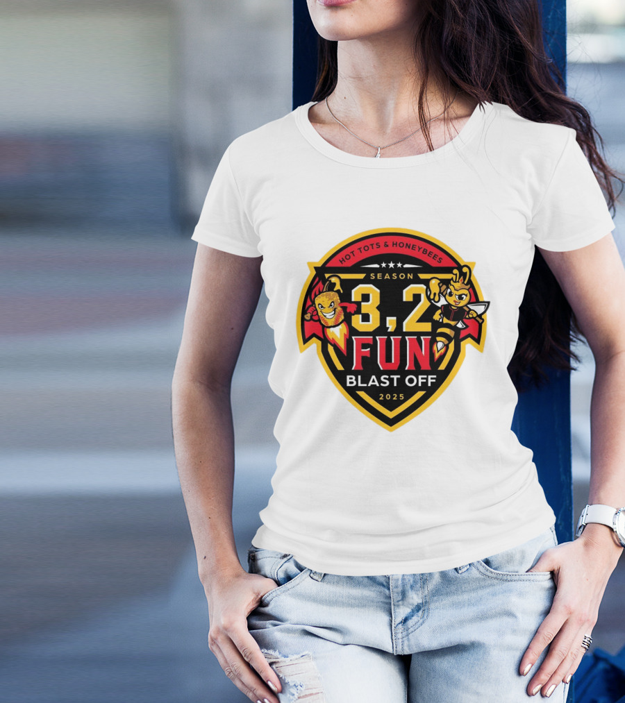 Hot Tots And Honeybees Season 3,2 Fun Blast Off 2025 T-Shirt