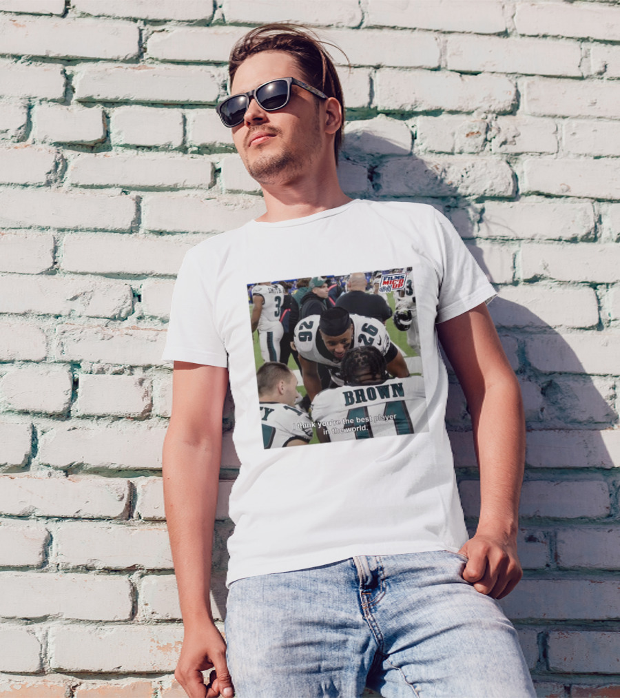 Saquon Barkley I Think You’re The Best Player Philadelphia Eagles NFL Films Mic'd Up T-Shirt