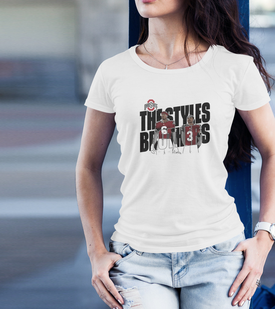 Ohio State Buckeyes The Styles Brothers Sonny Styles Lorenzo Styles Jr T-Shirt