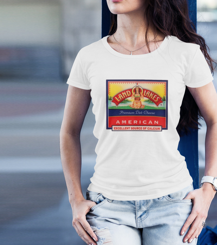 Land O Lakes Premium Deli Cheese American Excellent Source Of Calcium T-Shirt
