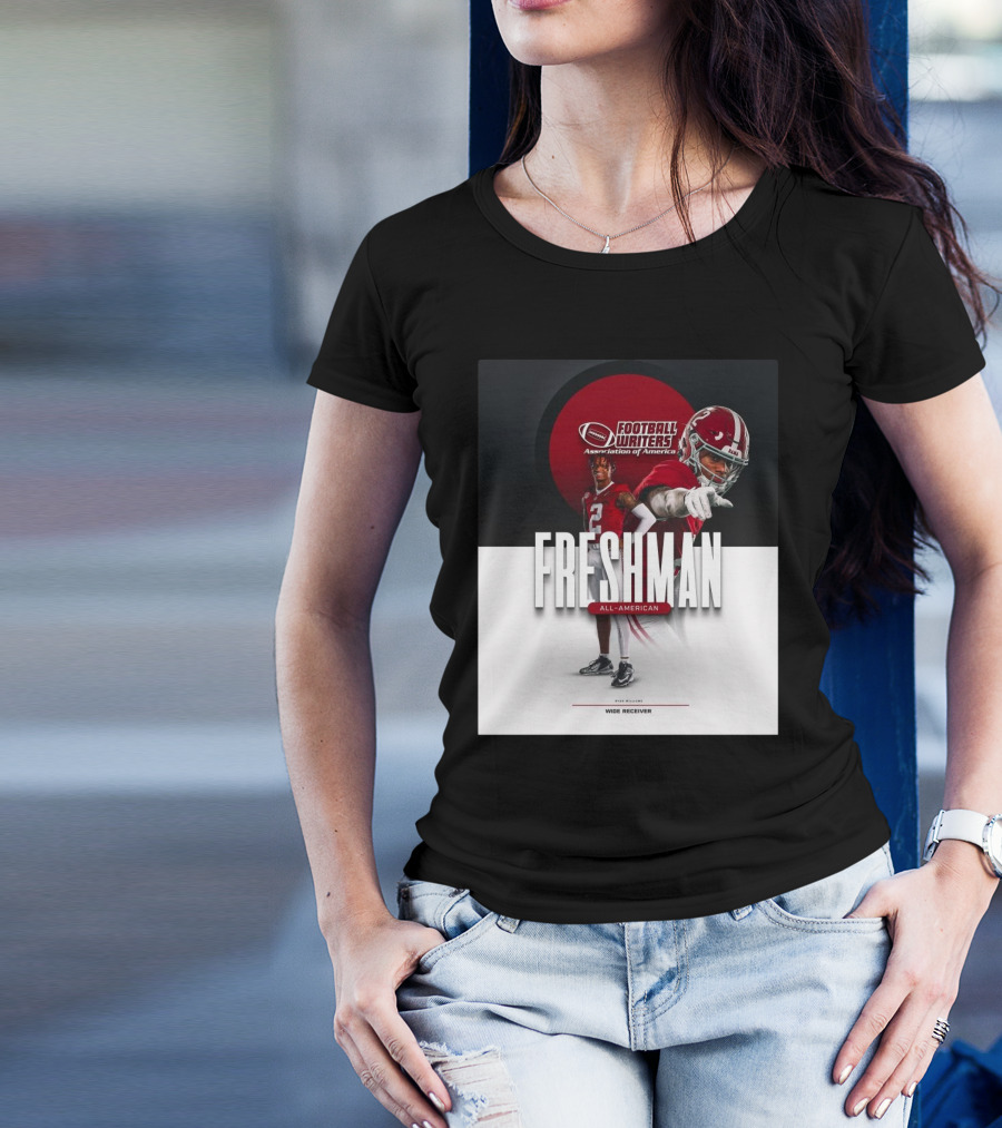Alabama Crimson Tide Football Writers Association Ryan Williams Freshman All-American Wide Receiver T-Shirt