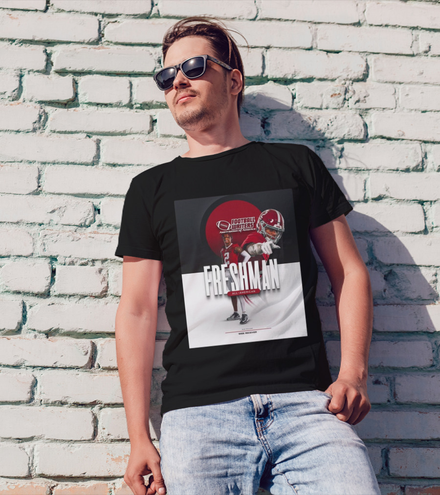 Alabama Crimson Tide Football Writers Association Ryan Williams Freshman All-American Wide Receiver T-Shirt