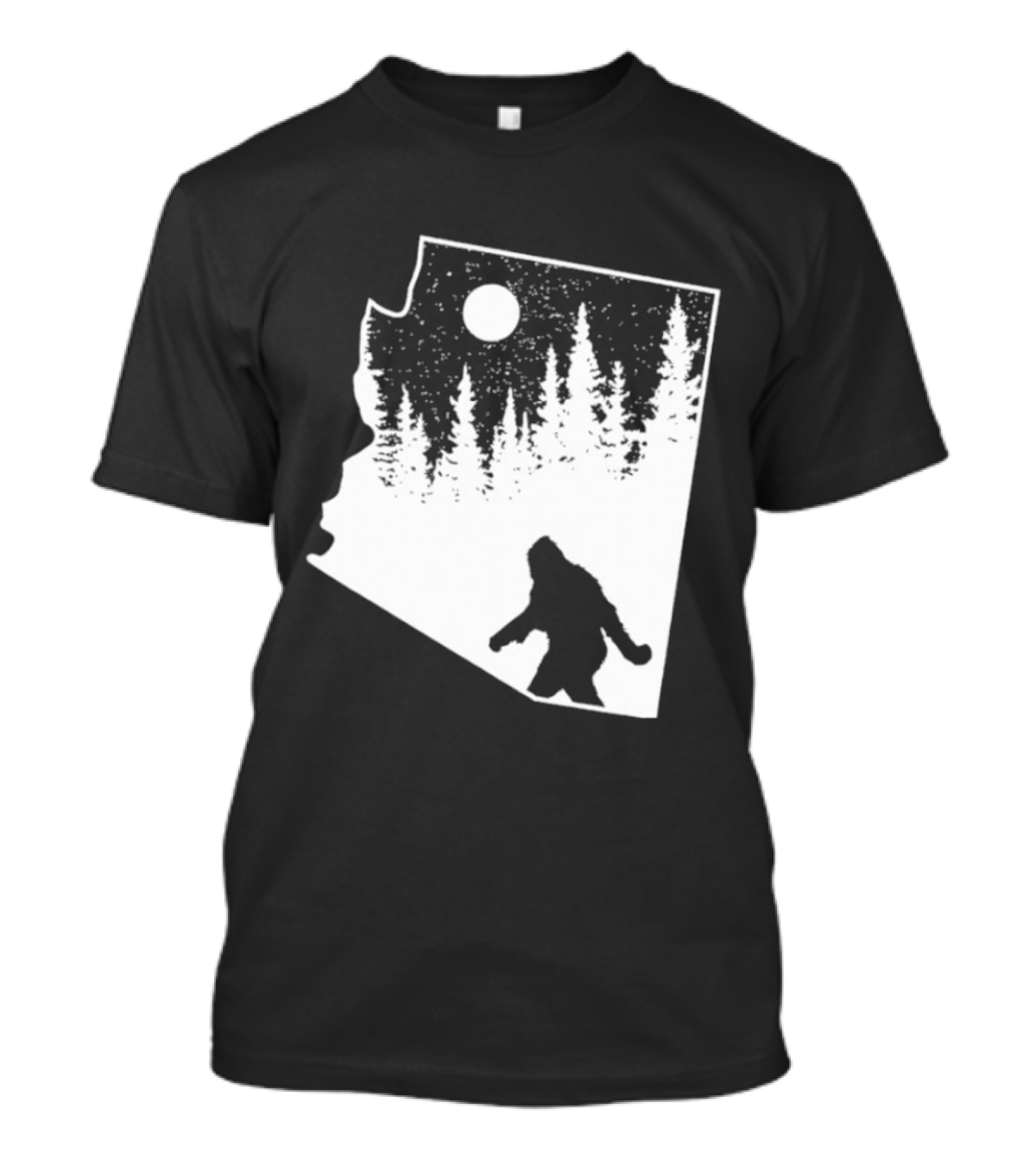 Bigfoot Arizona Pride Sasquatch Funny Arizo...T-Shirt 