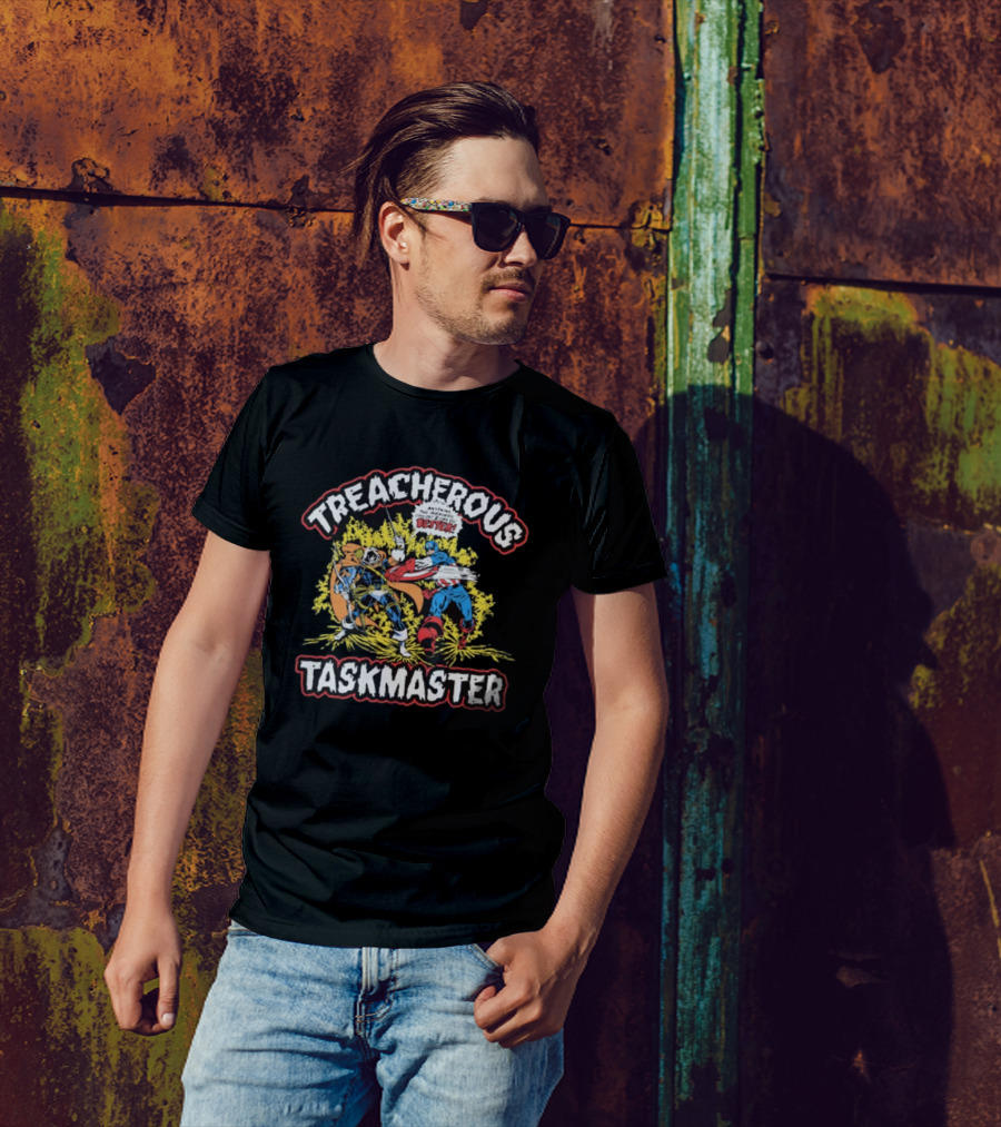Captain America Treacherous Taskmaster Anything The Avengers Can Do I Can Do Better T-Shirt