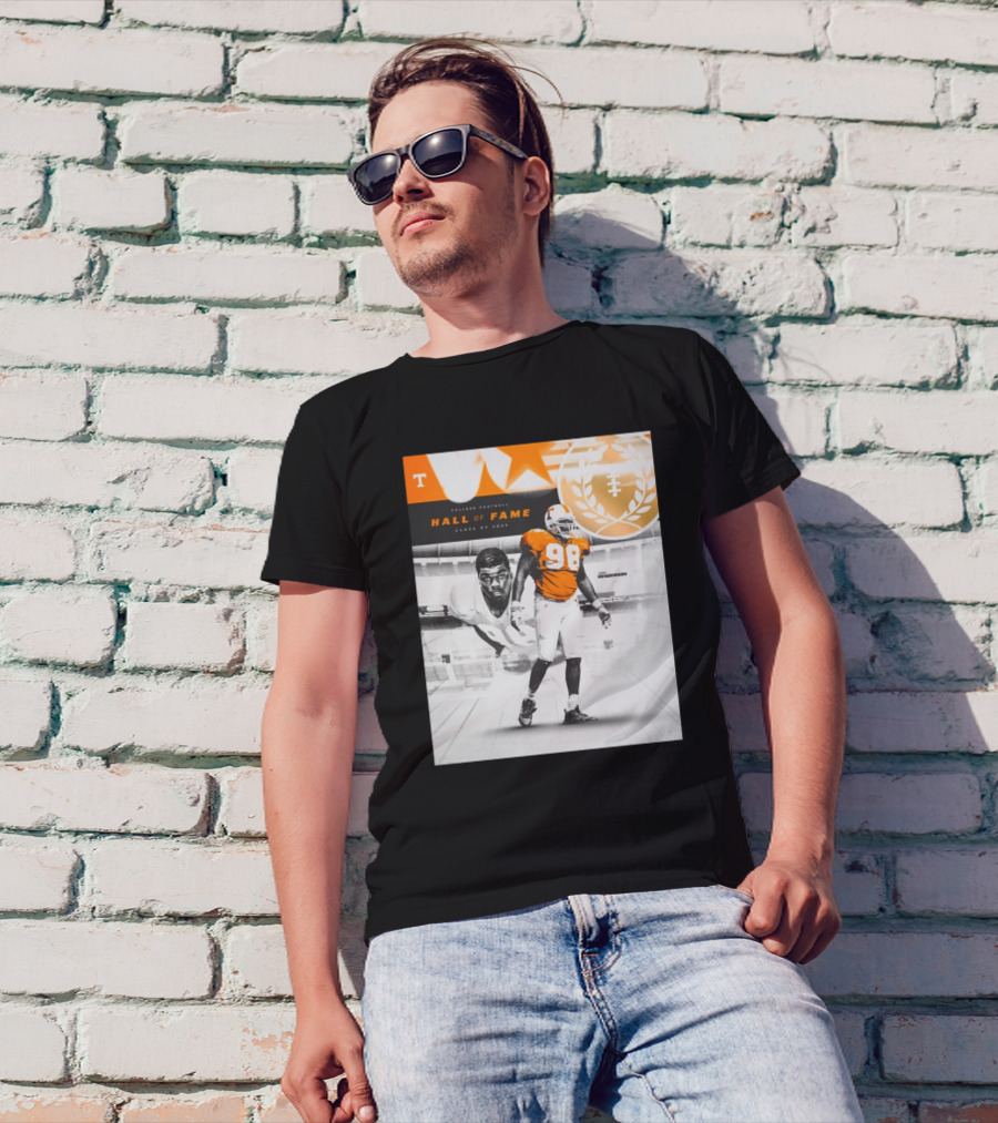 Tennessee Vols John Henderson College Football Hall Of Fame Class Of 2025 Anniversary T-Shirt