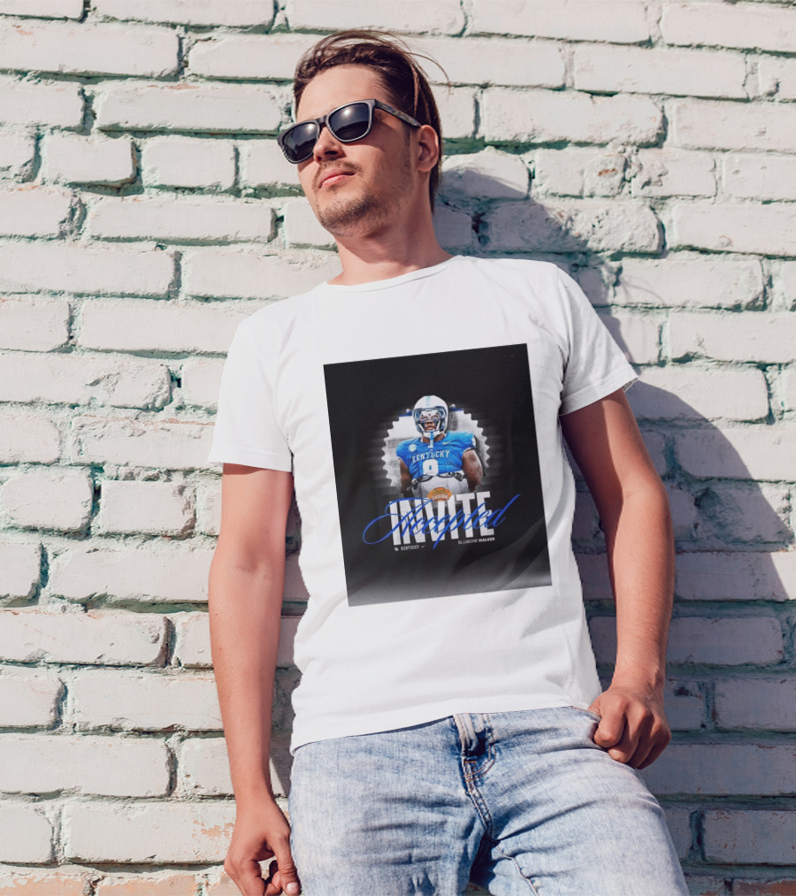 Kentucky Wildcats Deone Walker DL Reese’s Senior Bowl Invite Accepted T-Shirt
