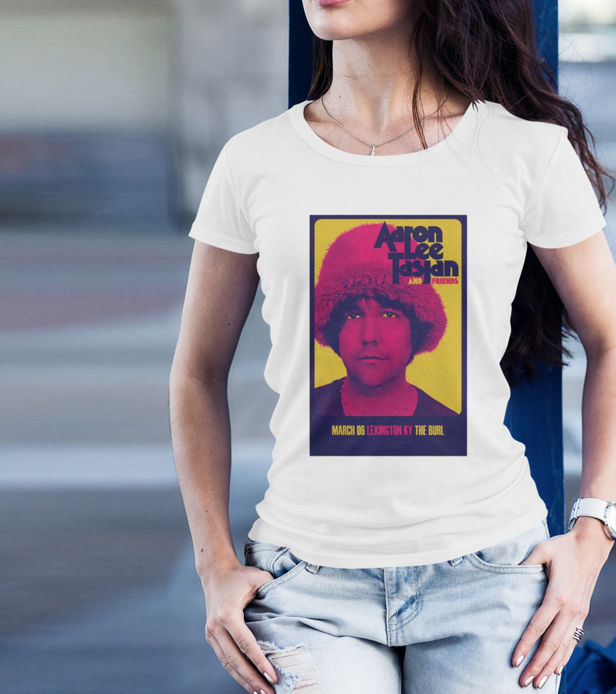 Aaron Lee Tasjan And Friends Live At The Burl Lexington KY March 6 2025 T-Shirt