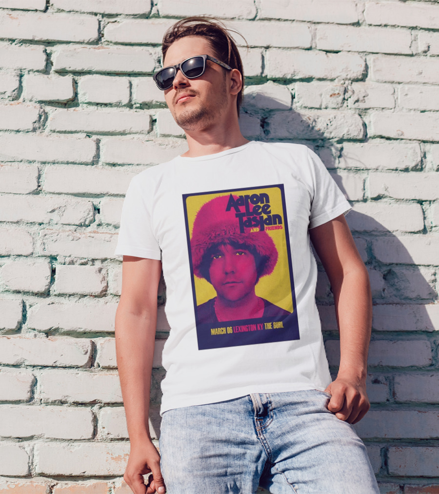 Aaron Lee Tasjan And Friends Live At The Burl Lexington KY March 6 2025 T-Shirt