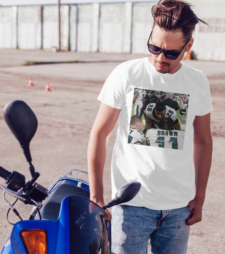 Saquon Barkley Films Mic'd Up Philadelphia Eagles NFL I Think You’re The Best Player In The World T-Shirt