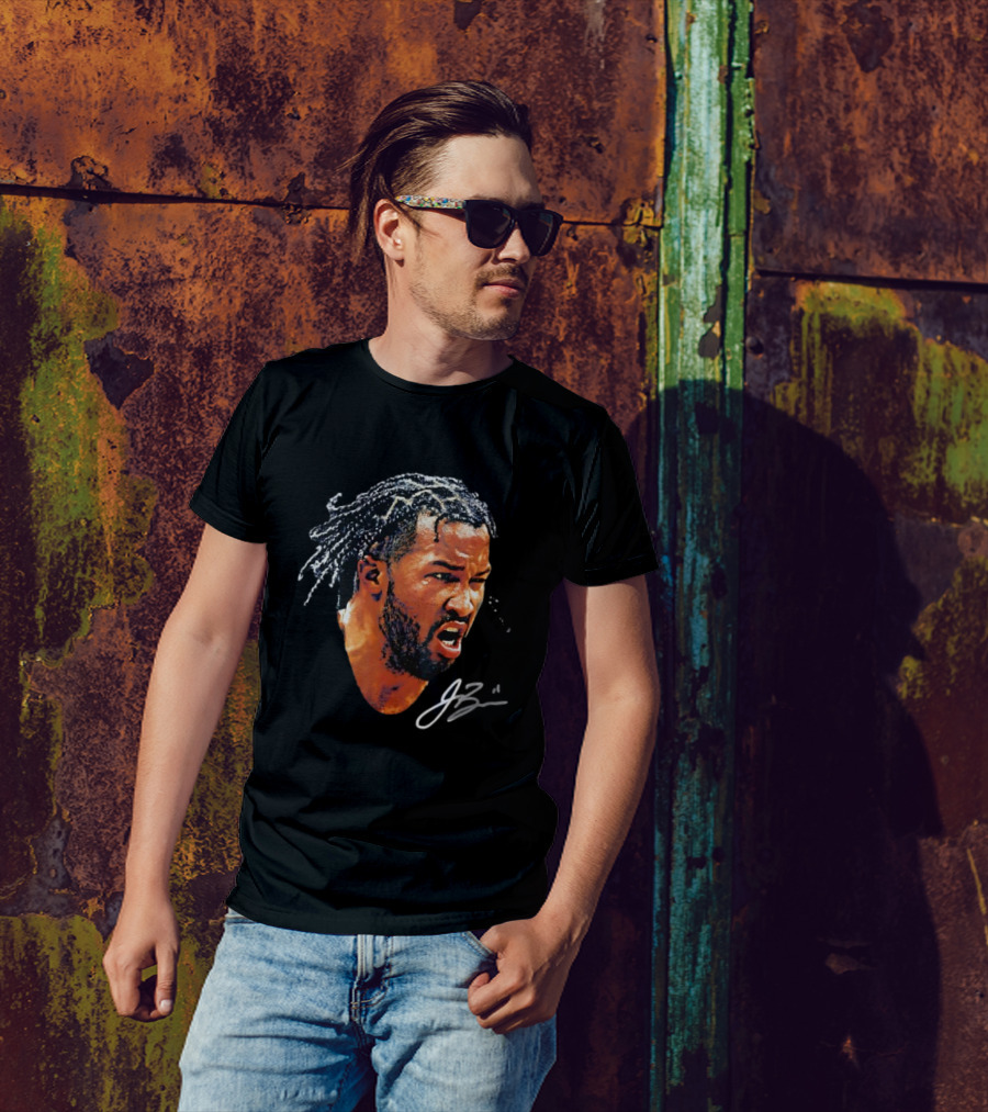 NBA Jalen Brunson Big Face Signature JB T-Shirt