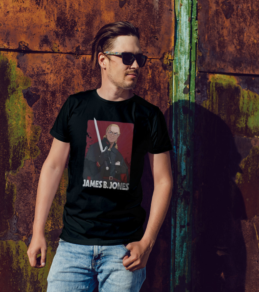 James B. Jones Anime Sword Warrior T-Shirt