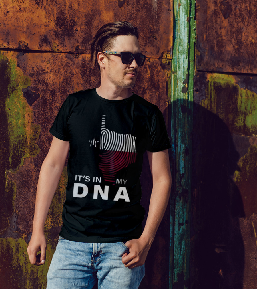 Texas Fingerprint It's In My DNA T-Shirt