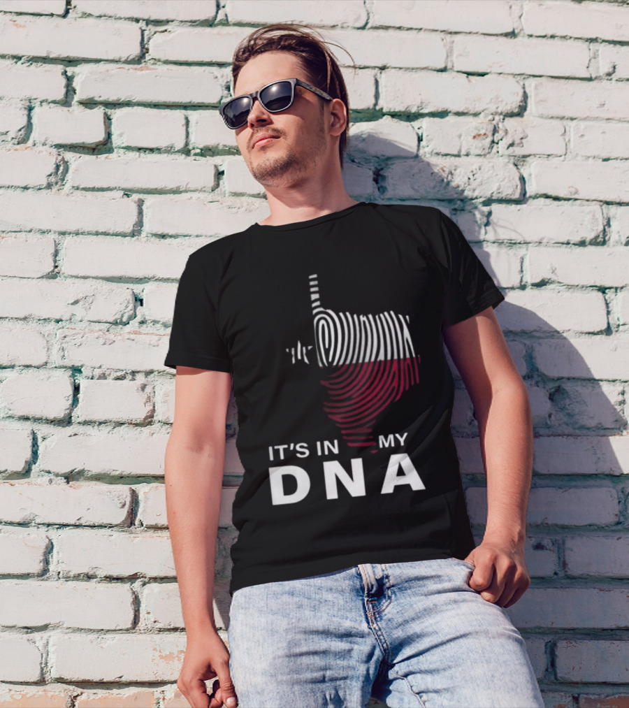 Texas Fingerprint It's In My DNA T-Shirt