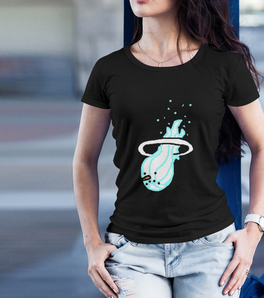 Jimmy Butler Miami Heat Icy Flame Basketball Concept T-Shirt