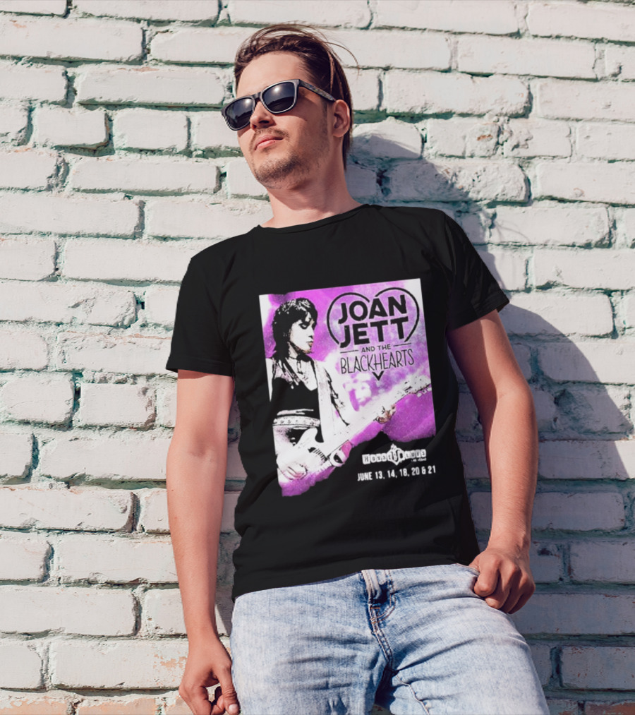 Joan Jett And The Blackhearts House Of Blues Las Vegas June 12 14 15 2025 T-Shirt