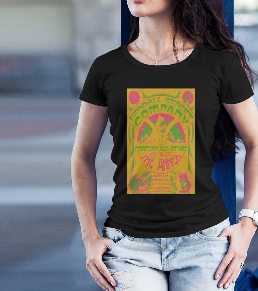 Kendall Street Company Norfunk All-Stars May 16 2025 The Annex Norfolk VA Lava Presents T-Shirt