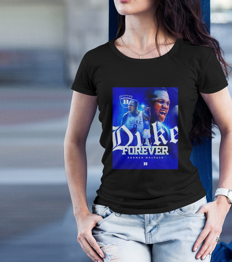 Duke Blue Devils Brotherhood Khaman Maluach Forever T-Shirt