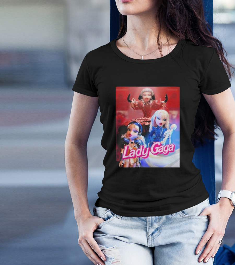 Lady Gaga Bratz Dolls Coachella Barbie Girl Recreate T-Shirt