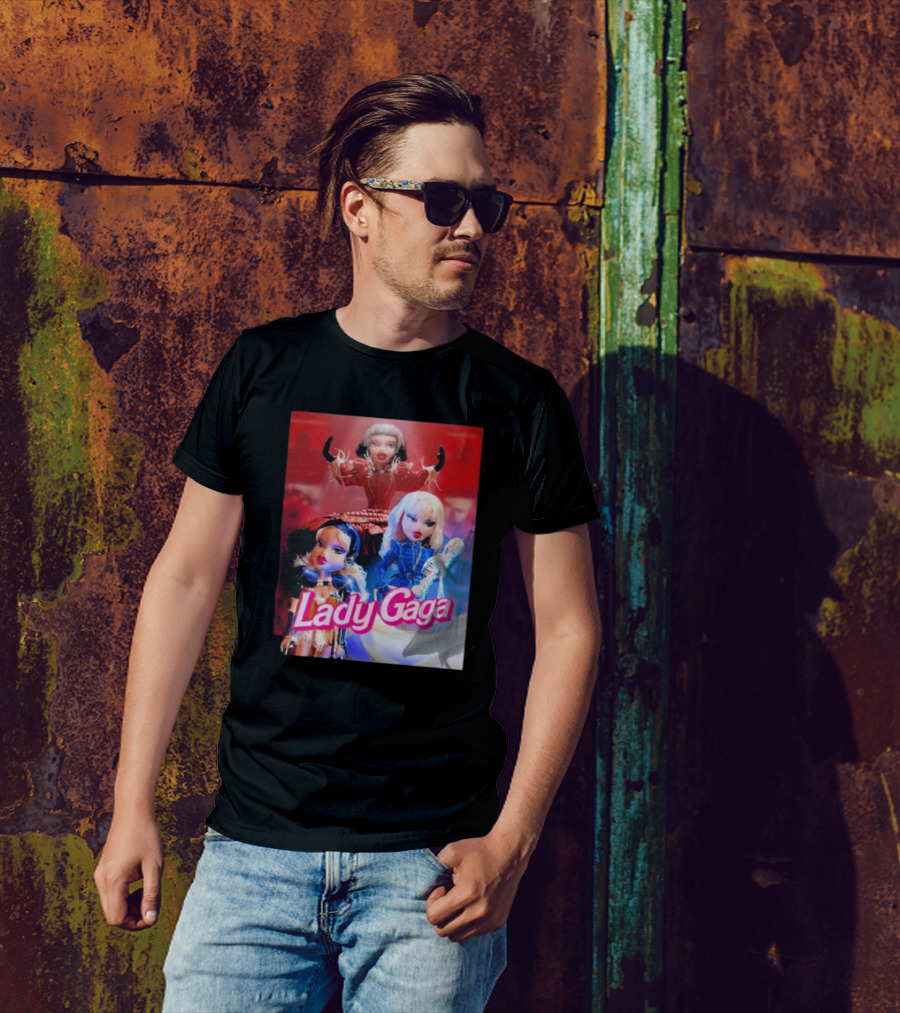 Lady Gaga Bratz Dolls Coachella Barbie Girl Recreate T-Shirt