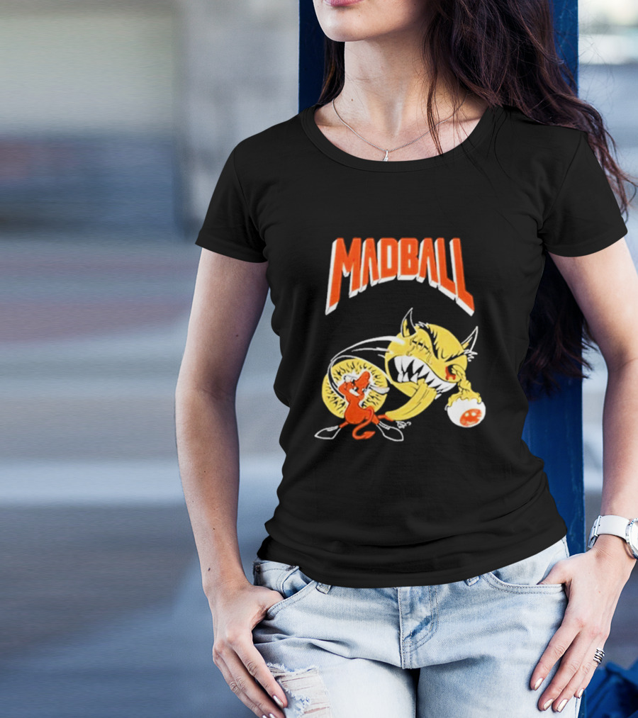 Madball Ball Of Destruction 1993 Tour Cartoon Monster Artwork T-Shirt