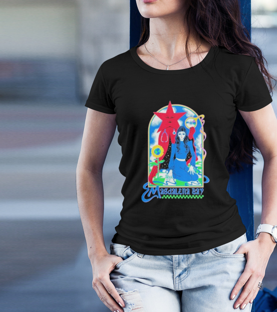 Magdalena Bay Imaginal Disk Album 2024 Surreal Star And Cosmic Figure Art T-Shirt