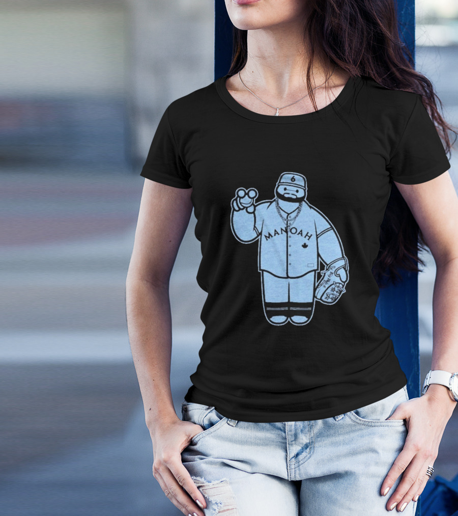 Manoah 6 Baseball Character Sports Graphic T-Shirt