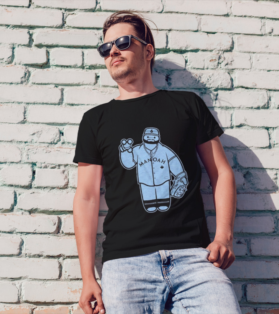 Manoah 6 Baseball Character Sports Graphic T-Shirt