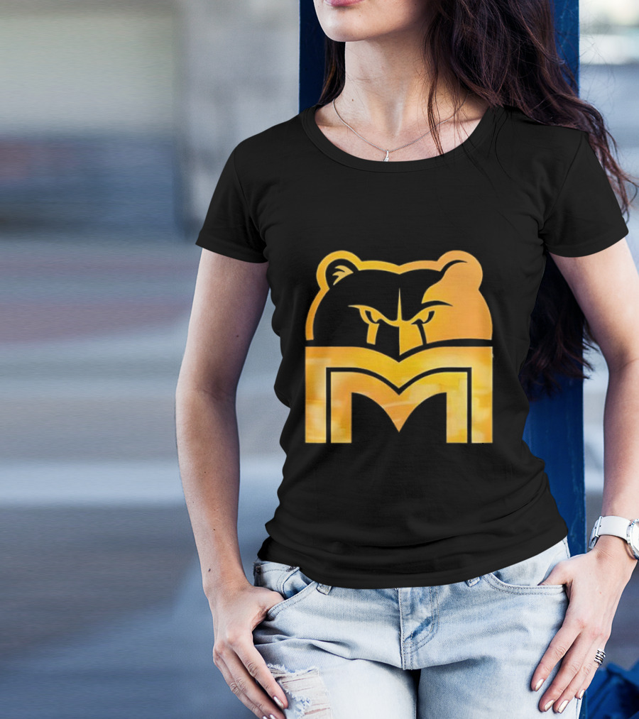 Memphis Grizzlies Playoff Pick Em 2025 Bear Head Logo T-Shirt