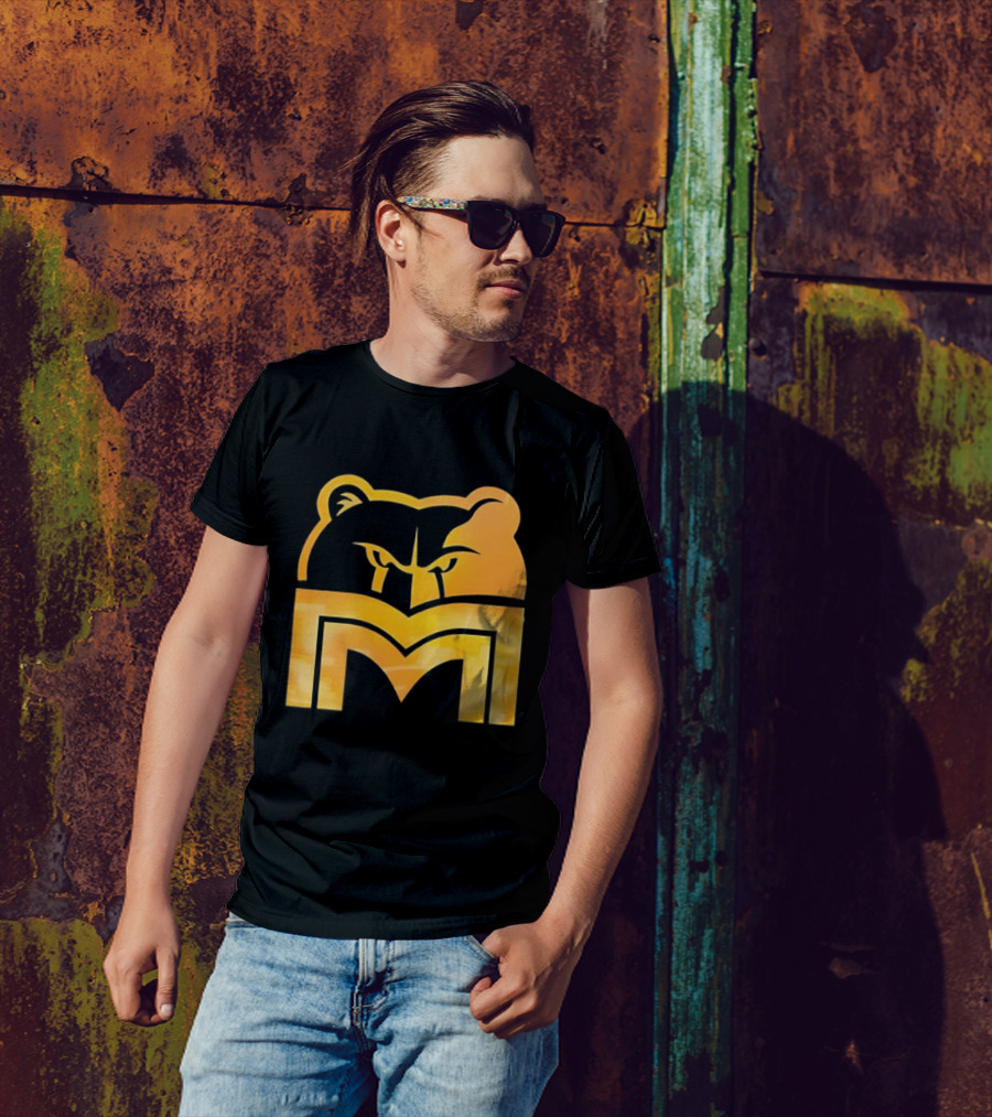 Memphis Grizzlies Playoff Pick Em 2025 Bear Head Logo T-Shirt