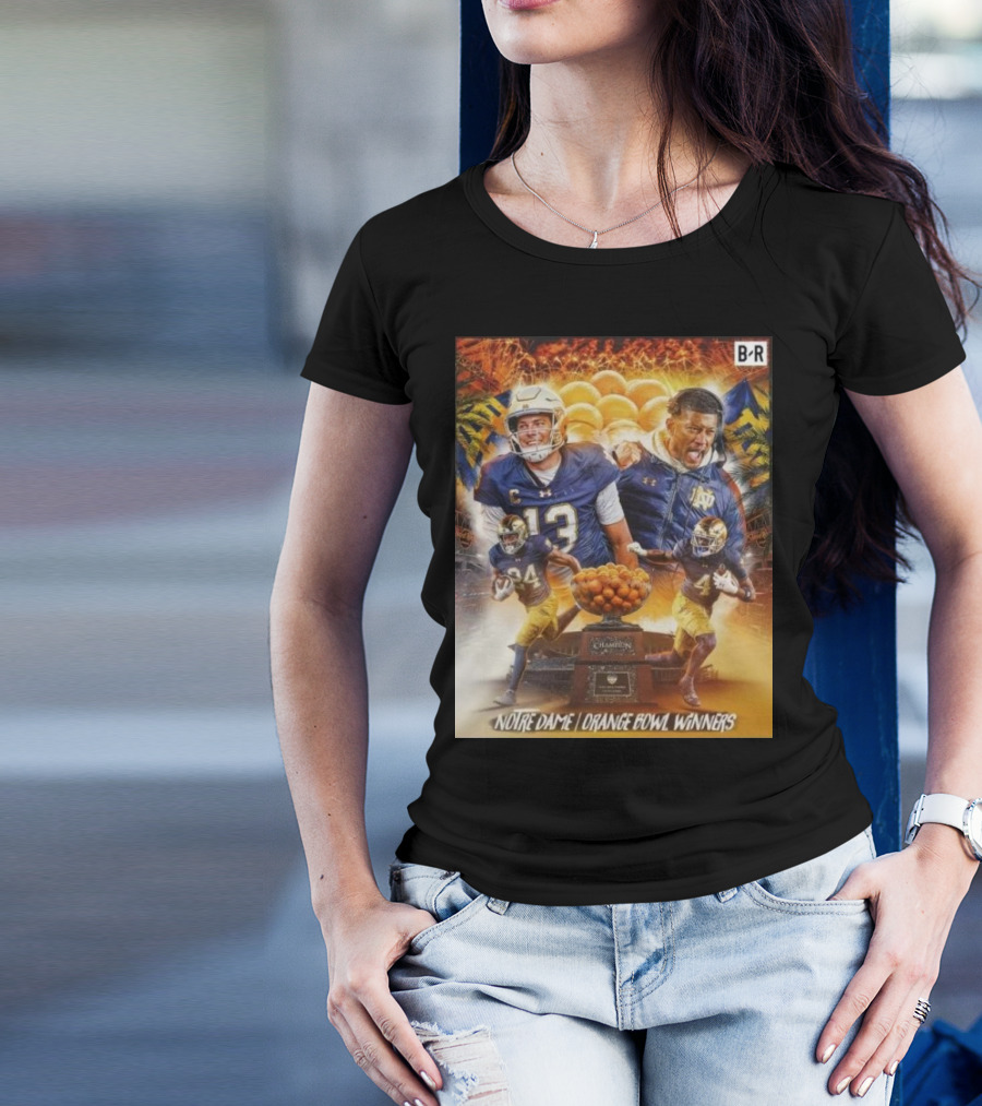 Notre Dame Orange Bowl Winners Penn State Nittany Lion National Championship T-Shirt