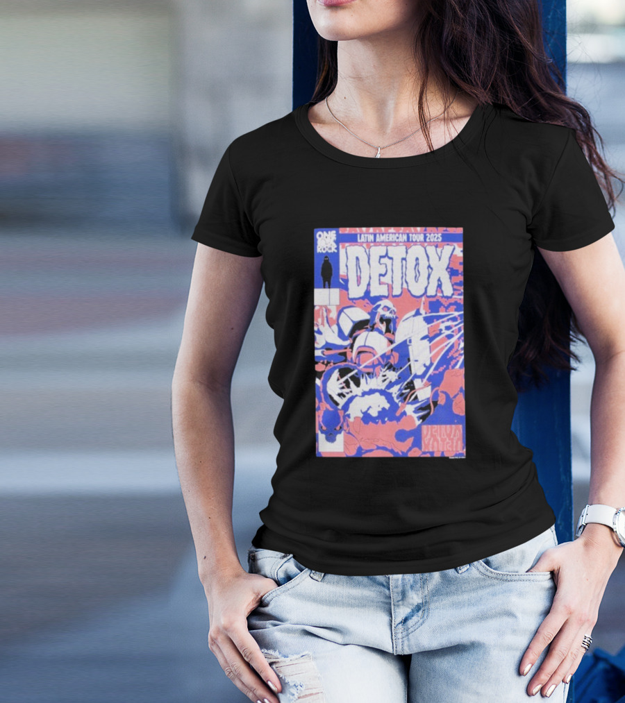 One OK Rock Detox Latin American Tour 2025 Robot T-Shirt