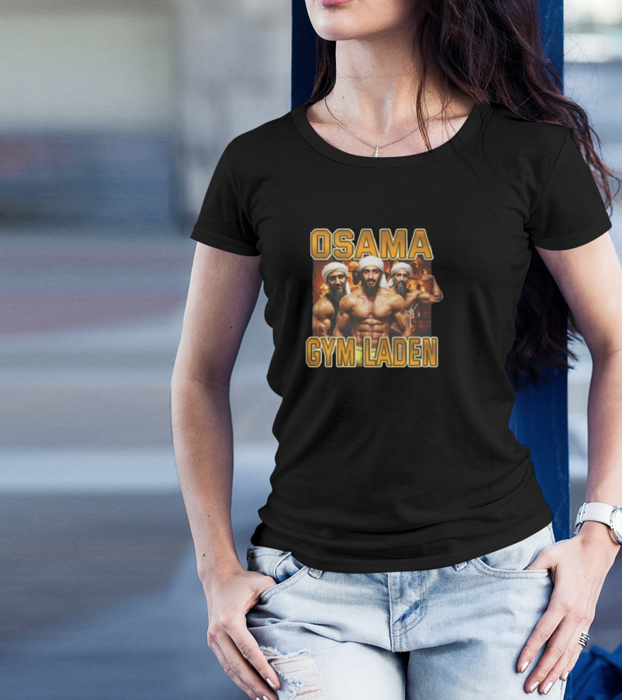 Osama Gym Laden Lifting T-Shirt