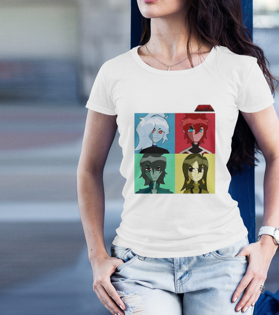 HAVEN Character Cast Art Style With Four Characters T-Shirt