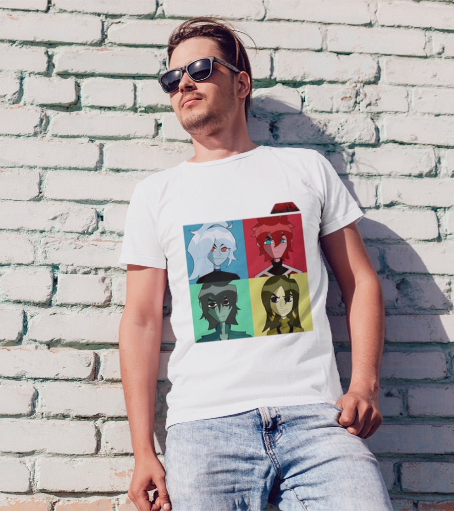 HAVEN Character Cast Art Style With Four Characters T-Shirt