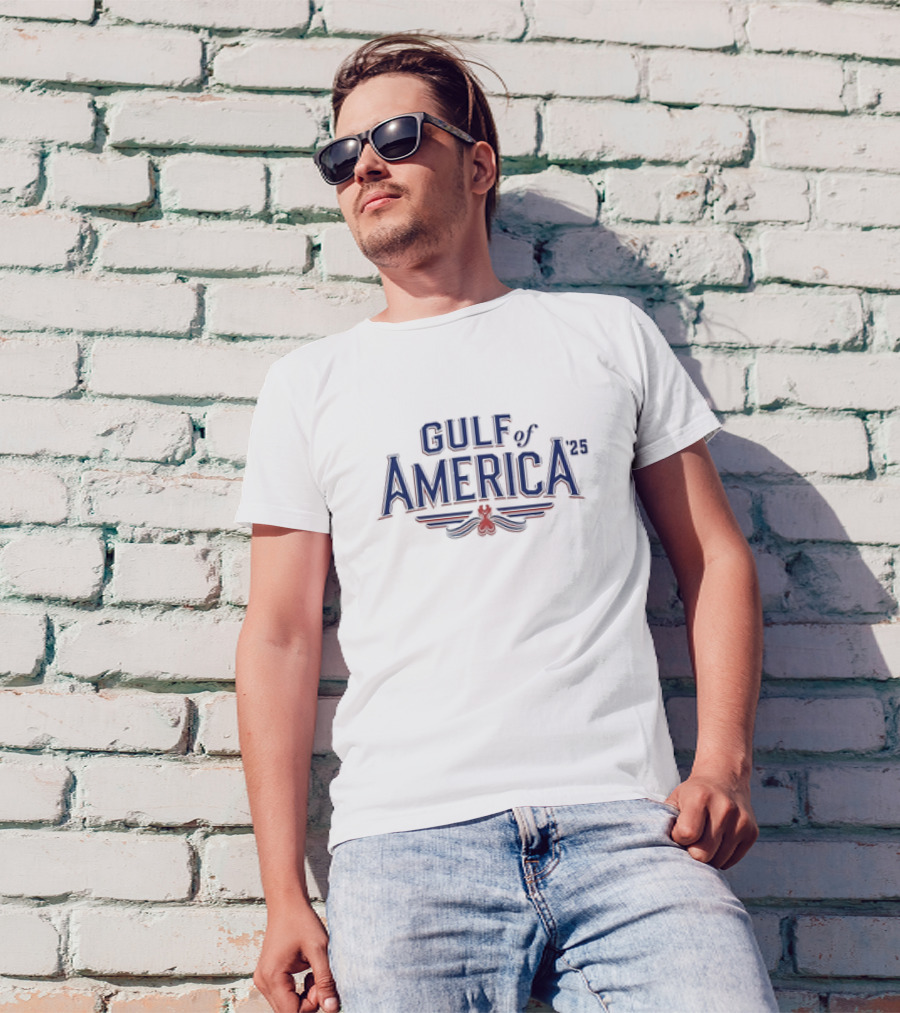 Gulf Of America 25 Vintage Eagle Wings T-Shirt