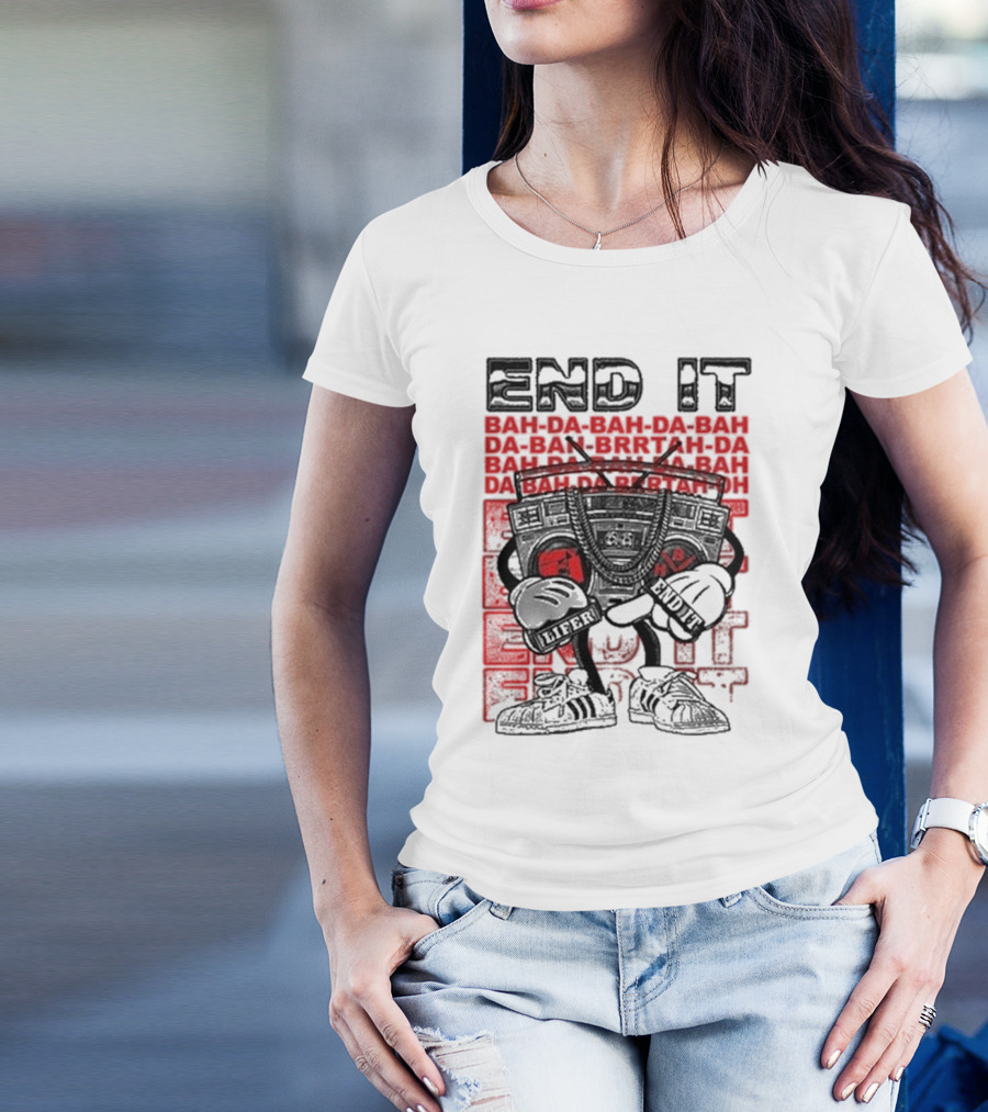 End It Holymountainprinting Baltimore Hardcore HB Lifer Ba Ba Ba Ba Ba Ba Ba Ba T-Shirt