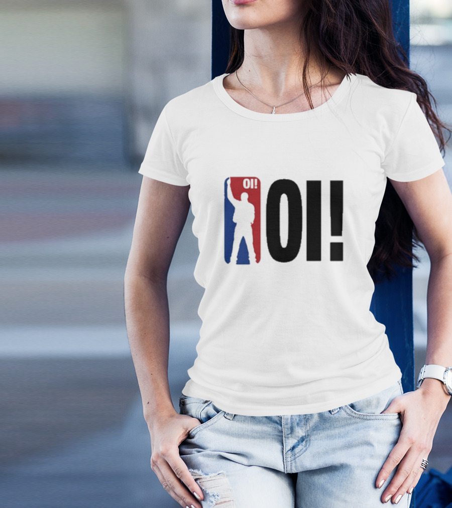 I Think We're Gonna Be Okay Red Blue Silhouette T-Shirt