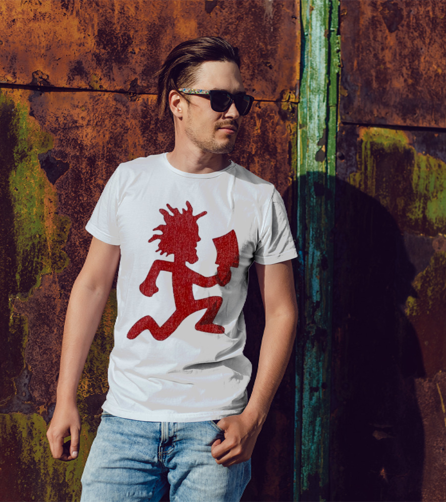 Insane Clown Posse Hatchetman Running Red Axeman T-Shirt