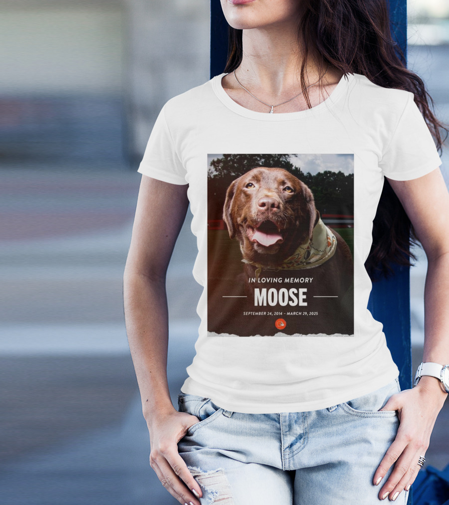 Cleveland Browns NFL In Loving Memory Moose September 24 2014 March 29 2025 Hard Knocks Star T-Shirt